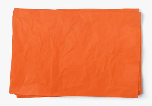 Papier de soie orange InsideMyNest 50 feuilles pour protéger les objets fragiles - 2