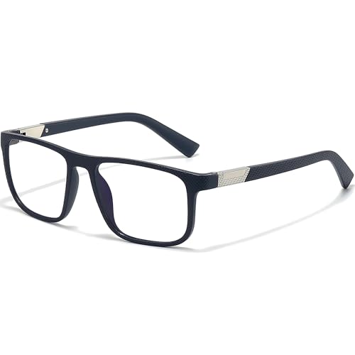 Image of Blue Light Blocking Glasses for Men Anti Fatigue Computer Gaming Eyeglasses UV Protection Scratch-Resistant Lens