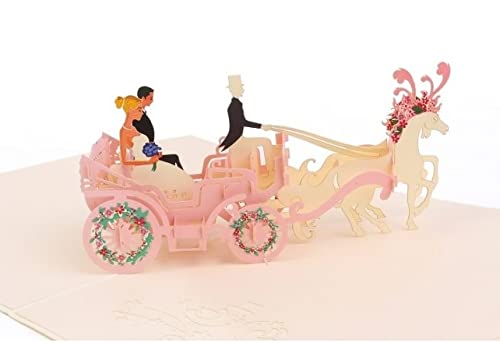 ETA 3D Wedding Pop Up Card