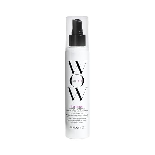 Color Wow Raise the Root Thicken & Lift Spray, Stylingspray feines & farbbehandeltes Haar, Finishing Spray, Thickening Spray für mehr Volumen & Halt, 150ml