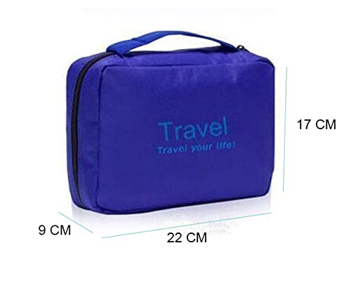 Image of Styleys Canvas Toiletry Bags (Pink S1020)