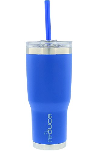 REDUCE COLD-1 Tumbler - 24oz Stainless Steel Insulated Tumbler With Straw & Lid