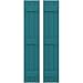 Ekena Millwork ARW401BB311X81ANH Americraft Three 3 Exterior Real Wood Joined Board-n-Batten Shutters (Per Pair), 10 1/2"W x 81"H, Antigua