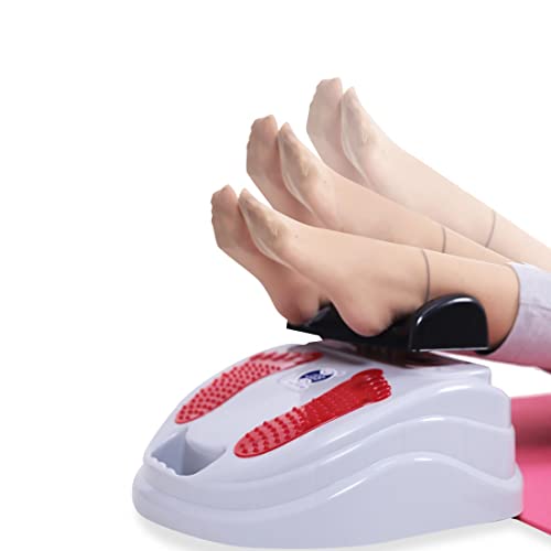 JSB Full Body Exercise Machine - Feet Swing Infrared Massager - Max Weight 90KG - For Weight Loss & Lifestyle Fitness At Home - Fish Movement - Improve Blood Flow In Legs - For All Age Groups - EX02