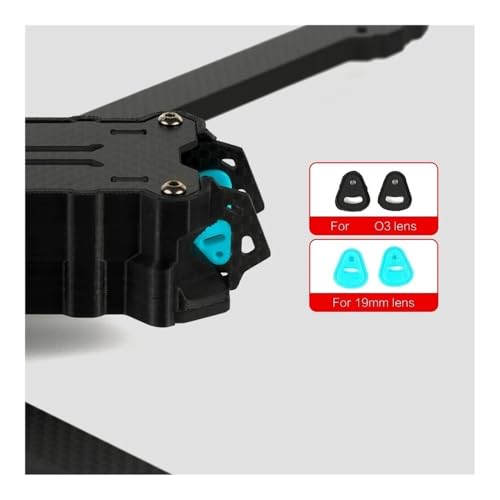 Châssis MANTA10 Lite structure True X 402mm en carbone anti-vibration