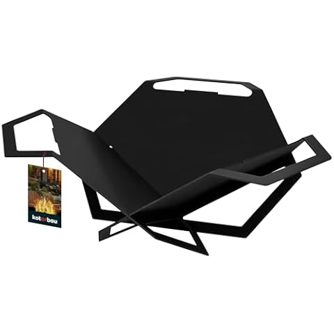 Brasero KOTARBAU en Acier Noir Cover