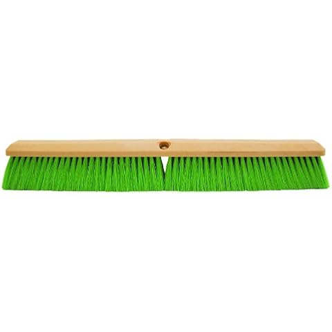 Magnolia Brush 3318-N Foam Plastic Block Vehicle Wash Brush, Flagged Nylon Bristles, 2-1/2" Trim, 18" Length, Green (Case of 12) Cover