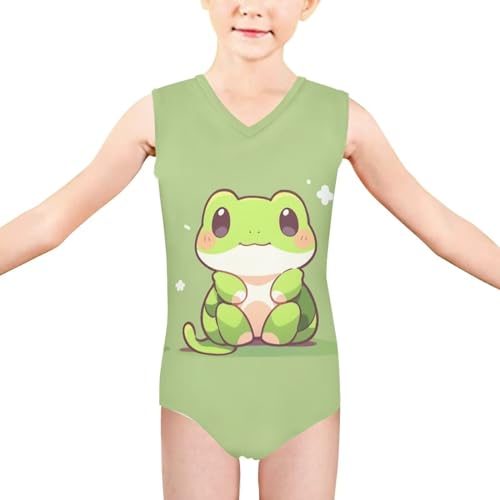 Image of Xhuibop One Piece Swimsuits for Girls Beachwear Bathing Suits 3-14