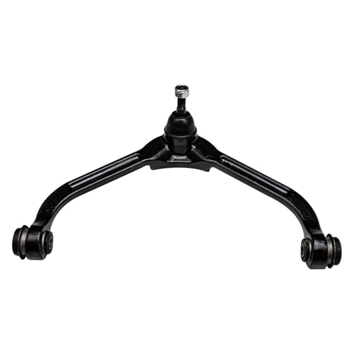 Image of Detroit Axle - 8pc Front End Control Arm Kit for 2002 2003 2004 Jeep Liberty, 2 Upper Control Arms w /Ball Joints 2 Lower Control Arms 2 Lower Ball Joints 2 Sway Bar Links Replacement