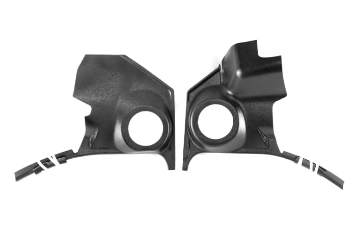 LAFORMO Set of 2 Kick Panel Without Speakers PIO-KCHV-68/2 Compatible with 1968-1972 Chevelle El Camino