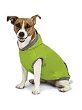 Insect Shield Insect Repellant Lightweight Hoodie for Protecting Dogs from Fleas, Ticks, Mosquitoes & More Green 14-Inch