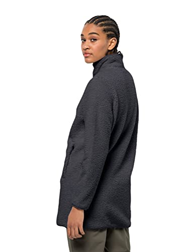Jack Wolfskin Damen HIGH CLOUD COAT W Fleecemantel, Phantom, S