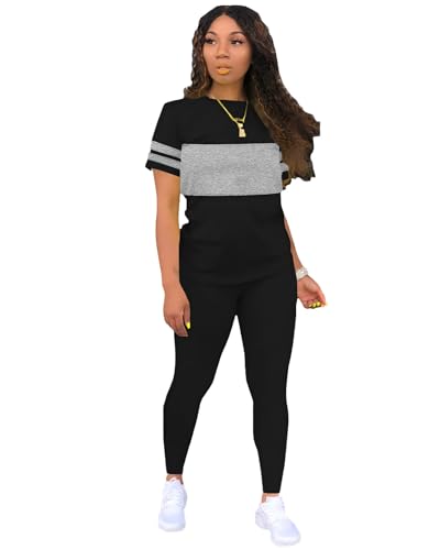 Nimsruc Two Piece Sets For Women Summer Outfits Casual Sweatsuits