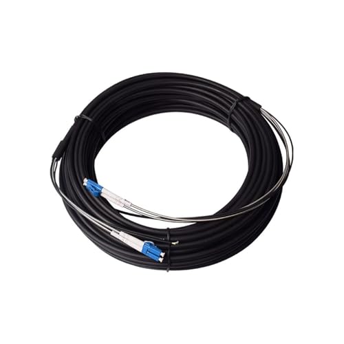 Câble fibre optique extérieur monomode LC 2m 2 conducteurs lot de 5 - 2