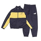 プーマ（PUMA） ポリ カラーブロック スーツ B 上下セット 687790 16 NVY （ネイビー/１３０/Jr）