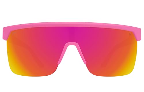 Image of Spy Optic Flynn, Shield Sunglasses, Color and Contrast Enhancing Lenses