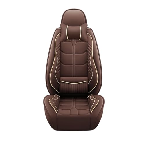 Housse de siège auto imperméable en cuir PU noir pour Lincoln Navigator et Aviator 5 places