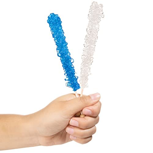 Hanukkahrockcandysugarstickskoshercertified18indivwrappedbluewhite  Urban Country Home Decor Hanukkah rock candy sugar sticks kosher certified 18 indiv wrapped blue white  urban country home decor