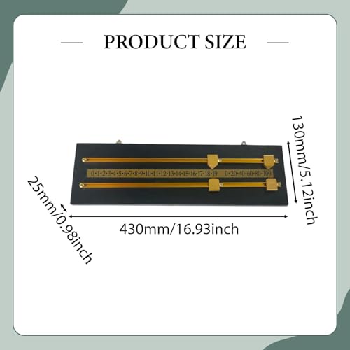Marcador de billar Snooker con gancho para pared miniatura 2