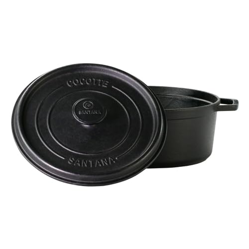 Caçarola Cocotte Grande 26 Cm Forno Holandês Ferro Fundido Santana