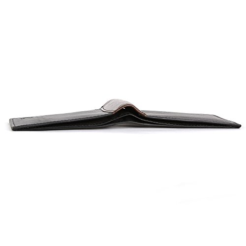 Image of WildHorn� RFID Protected Genuine High Quality Mens New Leather Wallet (New Black Nappa 4)