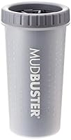 Dexas MudBuster Portable Dog Paw Washer/ Paw Cleaner, Large, Light Gray