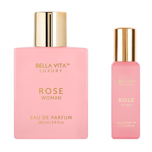 Bella Vita Luxury Rose Woman Eau De Parfum Rose Liquid Perfume Fo...