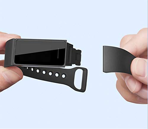 Image of Soft Silicone Bracelet Style Band Strap for Redmi Smart Band & Mi Band 4C (Red) (Not for Redmi Smart Band pro)