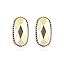 Hexagon Stud Earrings - AB
