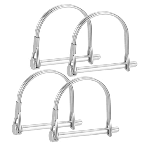 Pasador de acoplador para remolque y cortacésped de césped y jardinería PATIKIL de 4,8 mm