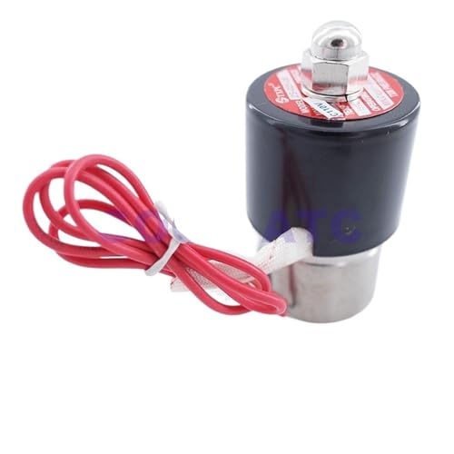 Électrovanne d'eau en acier inoxydable contre la rouille vanne 3/8 DC6V - 6