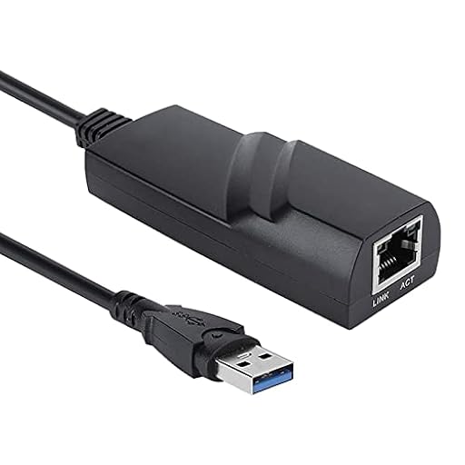 Adaptador de Red LAN USB 3.0 Gigabit Ethernet, Adaptador LAN de Red Ethernet RJ45, Gigabit Ethernet de 10/100/1000 Mbps para Phy, Adaptadores de Red de computadora USB | Ya disponible en tu tienda friki favorita! En mundofriki.es!