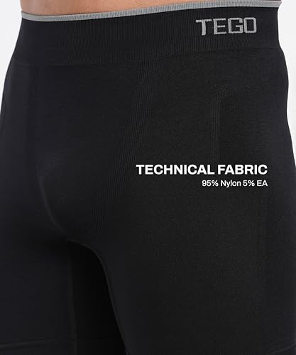 Image of TEGO Core Men's Performance Boxer Brief | Seamless Anti-Chafe Underwear | Soft Compression | 6 inch Inseam | Lightweight & Odour-Control | Designed for Running and Lifting