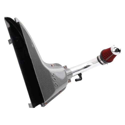 VVORHSBELL Admission d'air froid compatible avec Peugeot 206 VTS 1998-2006 1,4i 1,6i Moteur Essence Style Carbone ABS Filtre Inoxydable Réutilisable...