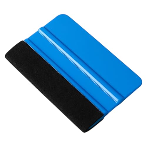 Vinyl Wrap Squeegee with Felt Edge Scratch Safe Wrap Applicator Tool for Car Wraps Window Tint Film Decals Cricut Vinyl and Furniture Film