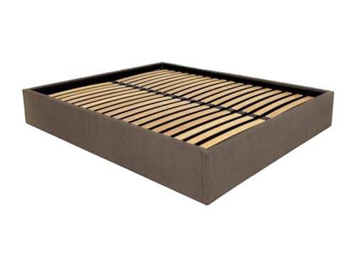 Vente-unique-Canapé abatible de Pana - 140 x 190 cm - Marrón - PONTOS de YSMÉE