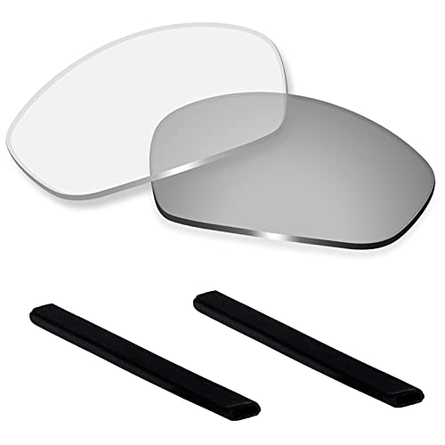 Image of Polarized Replacement Lenses /Ear Sock for Oakley Straight Jacket 2007 Glasses
