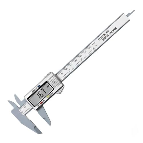 Calibrador digital de 150mm vernier y micrómetro electrónico de fibra de carbono