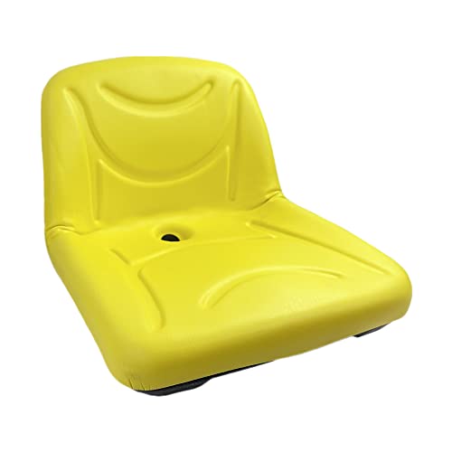 E-GY21210 DirectFit Yellow High Back (15) Seat for John Deere G110 L100 L105 L107 L110 L118 L120 L130 LA110 LA120 +++