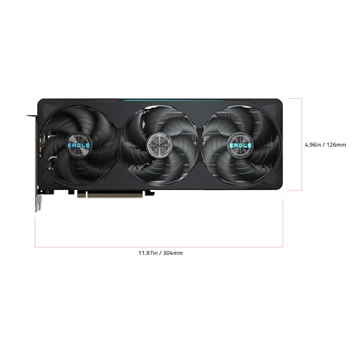 Image of GIGABYTE GeForce RTX 5070 Ti Eagle OC SFF 16G Graphics Card, 16GB 256-bit GDDR7, PCIe 5.0, WINDFORCE Cooling System, GV-N507TEAGLE OC-16GD Video Card