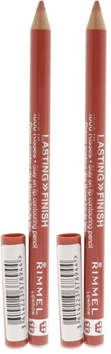 Image of Rimmel Lasting Finish 1000 Kisses Lip Liner, Blushing Nude, 1 count (Pack of 2)