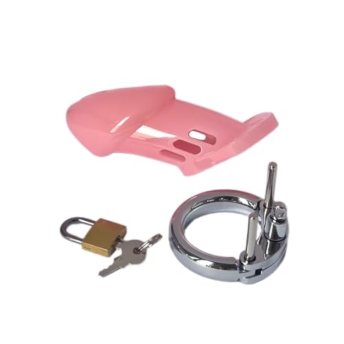 Jaula Larga de Entrenamiento para Hombre, Rosa, 3 Tallas para Elegir -21 (40MM)