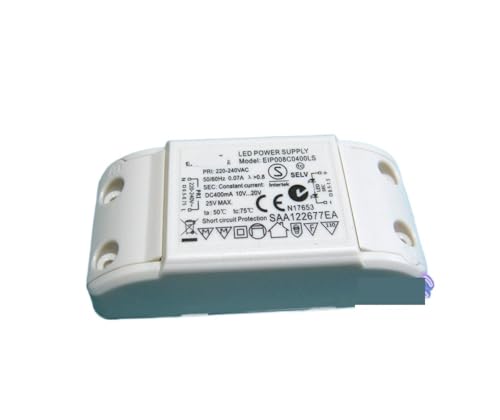 Pilote LED sans scintillement EIP008C0400LS alimentation 400 ma 10-20V