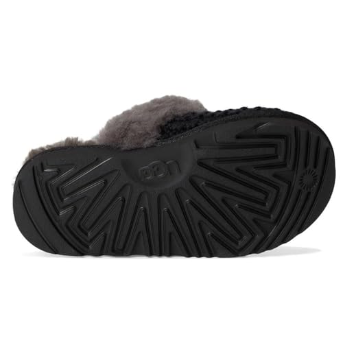 UGG Kids' K Cozy Ii Knit Slipper, Black, 4 - image 3