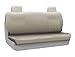 Coverking Custom Fit Front Solid Bench Seat Cover for Select Ford F-Series Models - Genuine Leather (Beige)