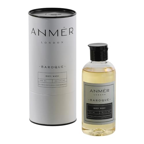 Image of LONDON Baroque Luxury Body Wash Shower Gel for Men & Women | Moisturizing with Natural Oils | Gentle on Sensitive Skin | 300 ml