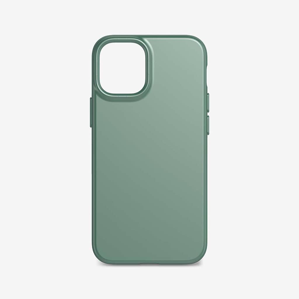 tech21 Evo Slim for Apple iPhone 12 Mini 5G - Germ Fighting Antimicrobial Phone Case with 2.4 Meter Drop Protection Midnight Green