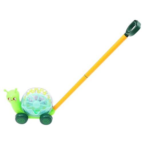 ibasenice Battery-Powered Bubble Maker Machine for Boys and Girls Electric Bubble Blower Toy Snail Shape Machine Portable Design for Birthday Parties and Outdoor Fun