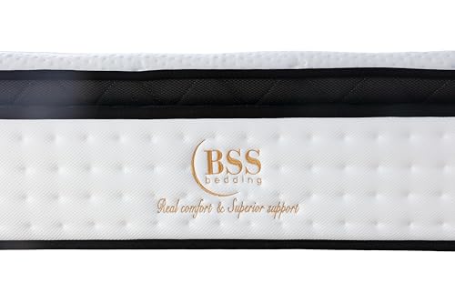BSS BEDDING Matratze 200x200 H3 Paris Cashmere Taschenfederkernmatratze, 30 cm Höhe + integrierte Cashmere-Komfortauflage Topper, 7-Zonen, orthopädisch, Oeko-TEX, Allergikerfreundlich – Bild 3