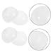 CIYODO 30pcs Openable Raffle Balls Lightweight Lottery Balls for Drawings and Events White Prize